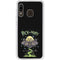 Adult Swim Rick and Morty Spaceship Galaxy A20 Clear Case